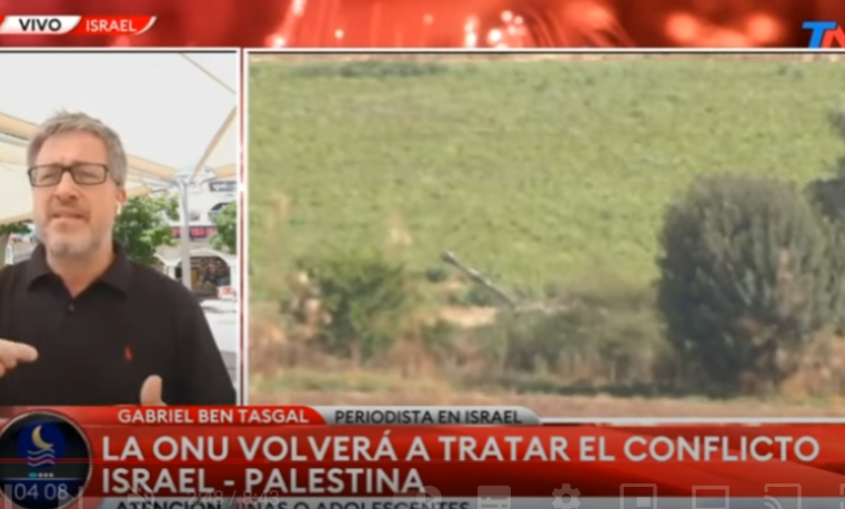 Ben-Tasgal en TN (Argentina) – “Hay quienes califican a Israel de genocida porque desean exculpar sus genocidios” (18/05/2021)