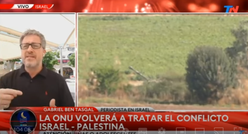 Ben-Tasgal en TN (Argentina) – “Hay quienes califican a Israel de genocida porque desean exculpar sus genocidios” (18/05/2021)