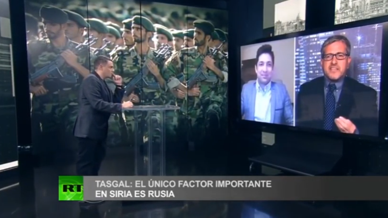 ¿Qué sucede cuando Ben-Tasgal debate con un iraní en la TV Rusa? (15/02/2018)